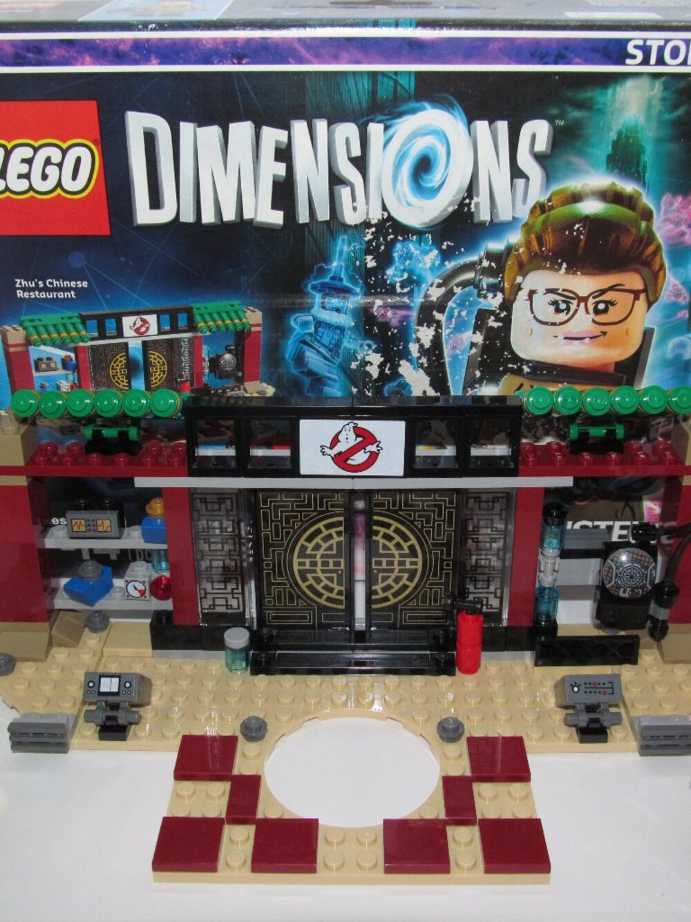 LEGO Dimensions 100% Complete Ghostbusters Story Pack #71242 Abby Yates Ecto-1